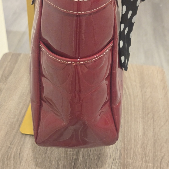 Coach Red Patent Leather - Picture 3 of 14